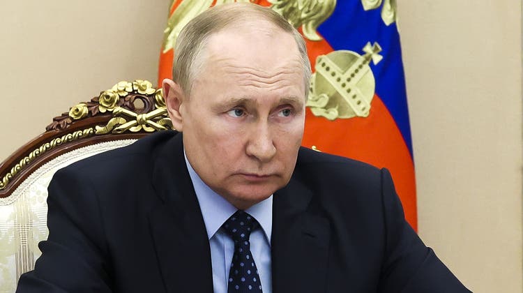 Russlands Präsident Wladimir Putin: Der Kremlchef lässt in der Ukraine russische Pässe verteilen. (Mikhail Klimentyev / AP / keystone-sda.ch)