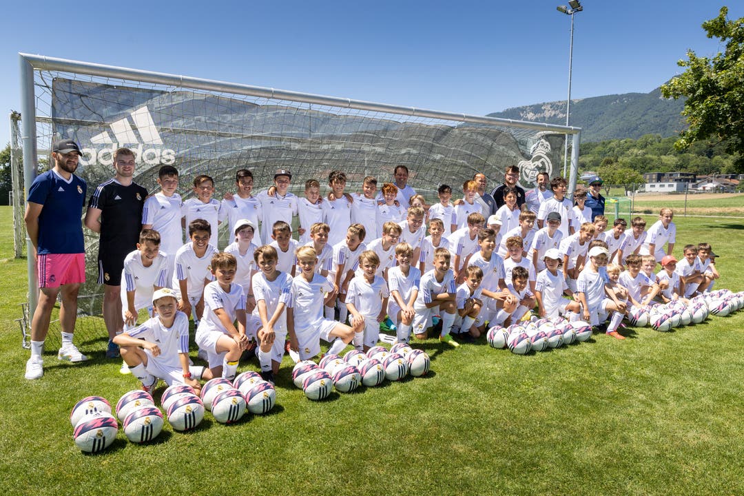 Die Kids des FC Bellach haben diese Woche die Gelegenheit, mit der Real-Madrid-Clinics zu trainieren. 