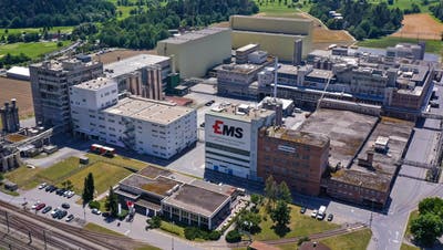 Ems-Chemie hat ihren Firmensitz im bündnerischen Domat/Ems. (Archivbild) (Keystone)