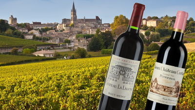 An diesen Hängen reifen die Trauben des vollmundigen Bordeaux-Weins. (Getty)