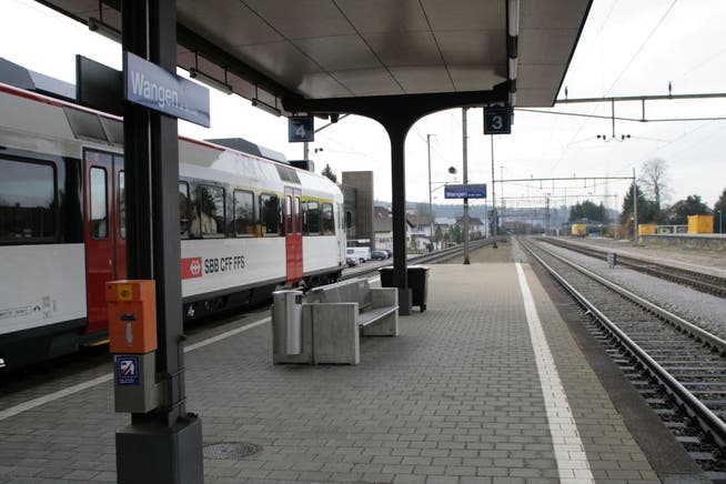 Der Bahnhof Wangen an der Aare. (Archivbild)