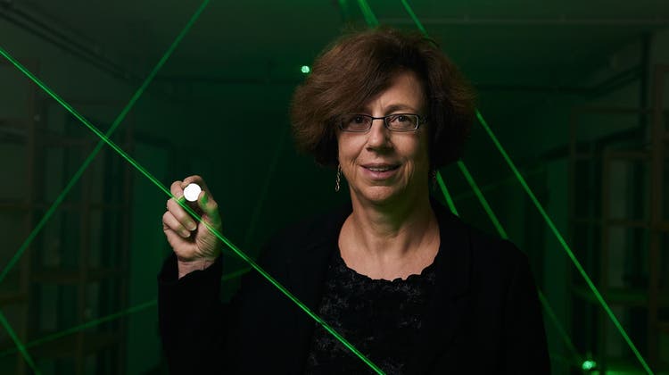 Sie ist eine Pionierin des Laserlichts: Ursula Keller. (Heinz Troll/EPA)
