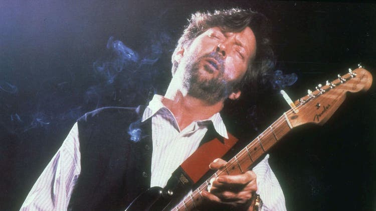 Eric Clapton war mit seiner Version von «I Shot The Sheriff» erfolgreicher als der Urheber Bob Marley. (Terry O'neill / AP CHRISTIE'S AUCTION HOUSE)