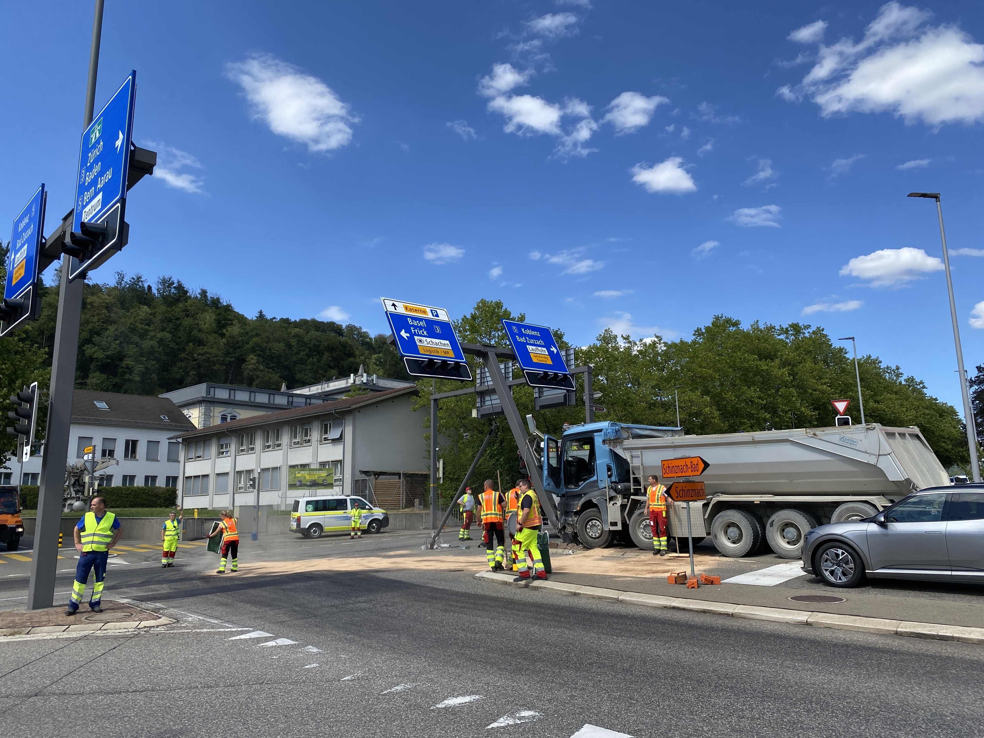 blick news unfall nähe brugg