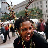 Dreadlocks: Die Haartracht ist besonders bei Anhängern der Rastafari-Kultur verbreitet. (Keystone)