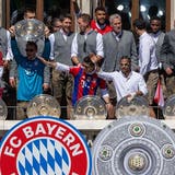 Und ewig grüsst der FC Bayern München als Bundesliga-Meister. (Keystone)