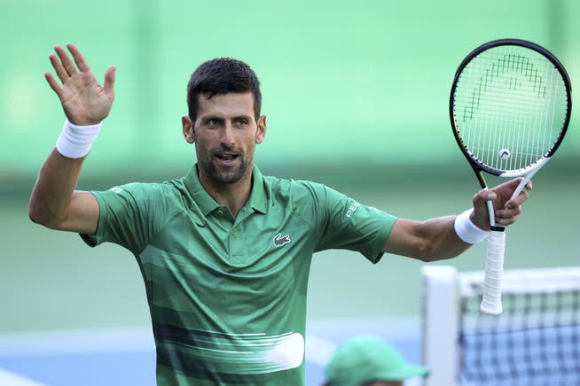 Novak Djokovic hat die Hoffnungen auf einen Start bei den US Open in diesem Jahr noch nicht aufgegeben.