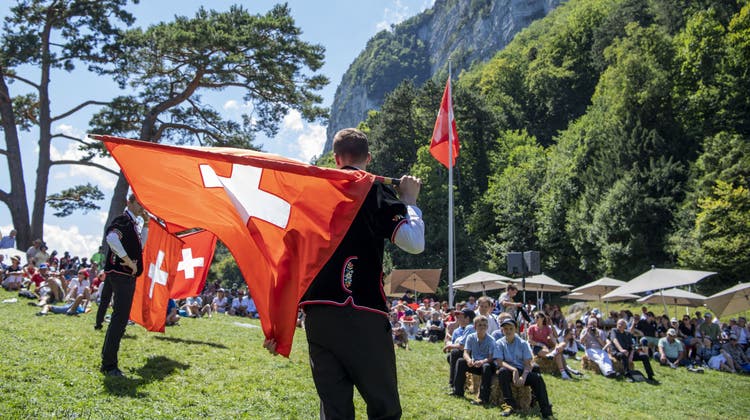 Welche Schweiz soll am 1. August auf dem Rütli gefeiert werden? (Bild: Urs Flüeler/ Keystone)