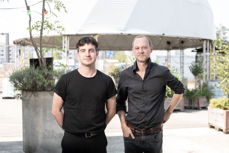 Simon Schurtenberger (links) und Greg Zeder sind Co-Geschäftsleiter des NF49.