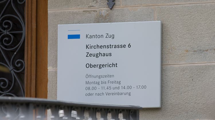 Das Zuger Obergericht hob einen Landesverweis gegen einen 45-Jährigen auf. (Bild: Matthias Jurt, Zug, 16. April 2020)