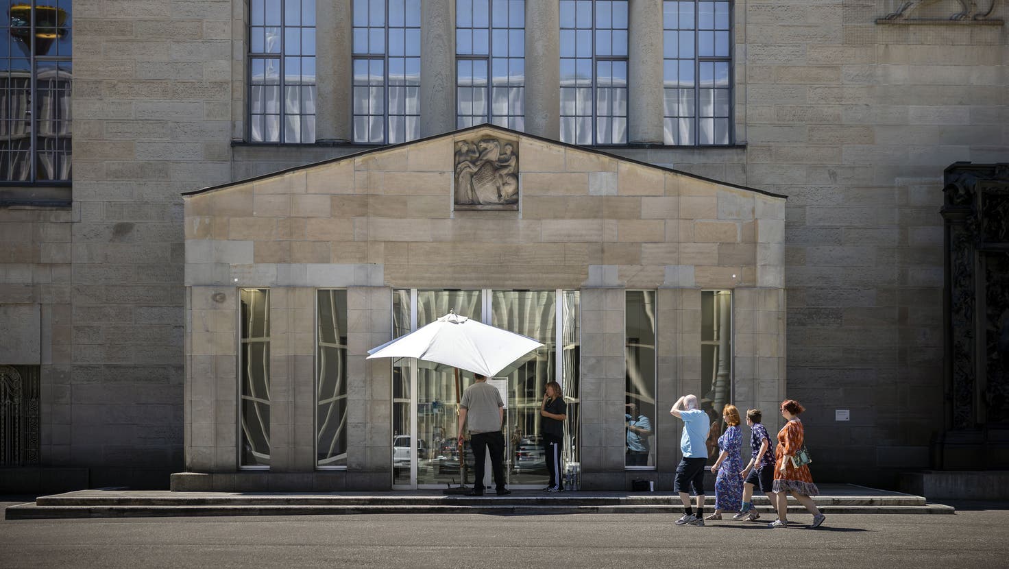 Bis auf weiteres geschlossen: Die Sammlungsräume im Kunsthaus-Altbau auf dem Heimplatz. (Michael Buholzer / Keystone)