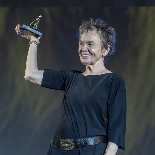 Erfindungsgeist und Experimentierfreude sind Laurie Andersons Markenzeichen. In Locarno wird sie mit dem «Vision Award Ticinomoda» ausgezeichnet.