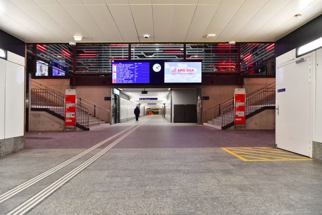 Unterführung am Hauptbahnhof Olten (Archivbild).