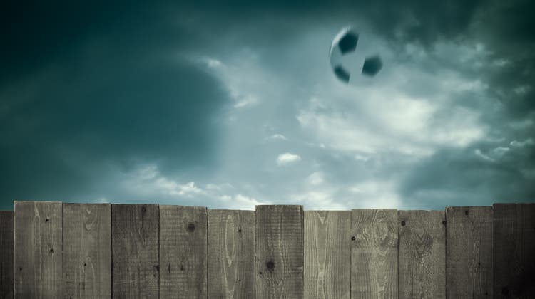 Ein Ball fliegt in Nachbars Garten. (Symbolbild/iStockphoto)