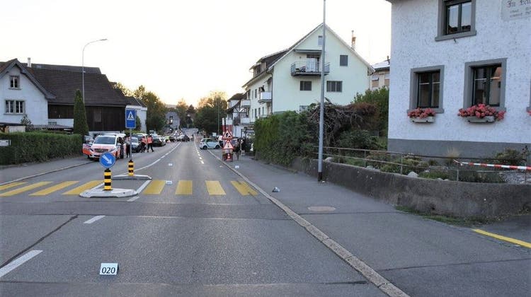 Wie es zu dem Unfall auf dem Fussgängerstreifen kam, muss die Kantonspolizei noch abklären. (Kapo ZH)