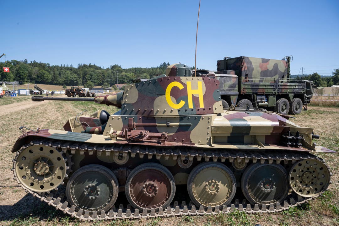 Der älteste noch funktionierende Panzer, den die Schweiz besitzt. Der Panzerwagen 39, Typ LTL-H, genannt «Praga» mit Jahrgang 1938/39. 
