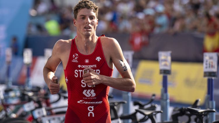 Max Studer läuft am 10-km-Rennen in Valencia die drittbeste je gelaufene Zeit eines Schweizers. (Georgios Kefalas / KEYSTONE)