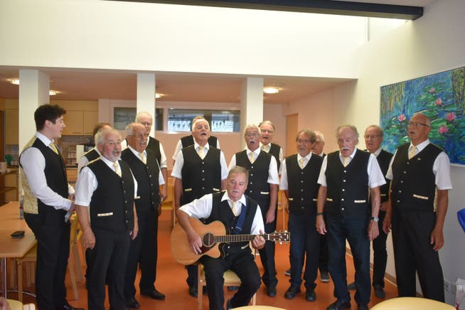 Im Mittelpunkt des Konzertprogramms der Flüeler Sängerknaben in der Seerose stand der Klassiker «Zoogä am Boogä».