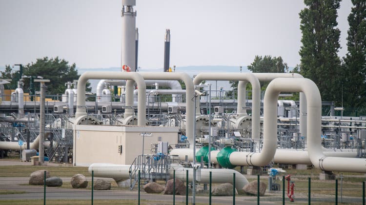 Hier kommt das russische Gas in Deutschland an: Die Ostseepipeline Nord Stream 1. In Basel werden 43 Prozent aller Gebäude mit Gas beheizt. (Stefan Sauer / DPA)