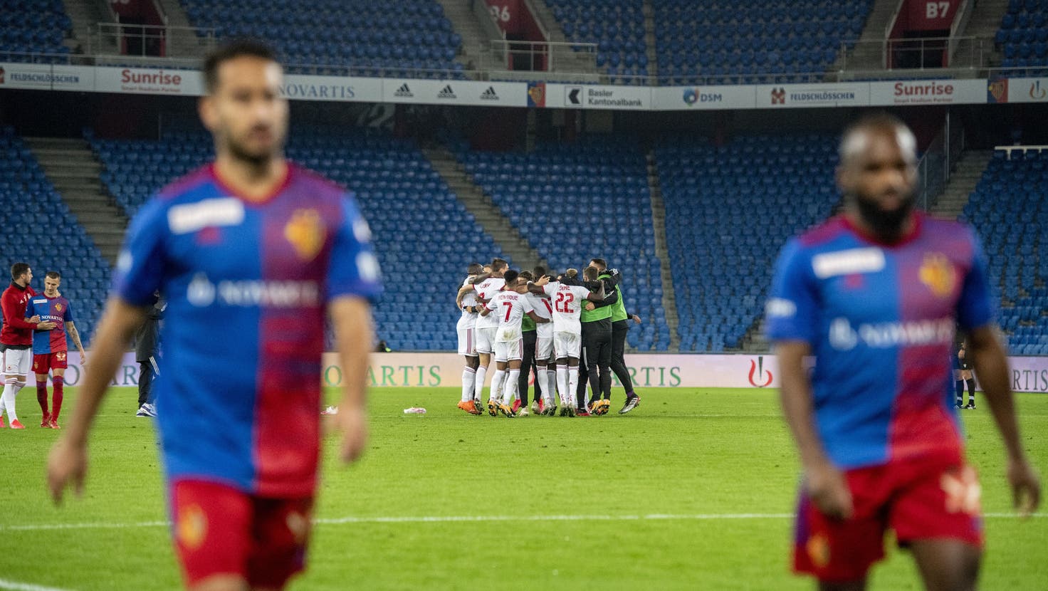1. Oktober 2020: Während CSKA im Joggeli mit 3:1 gewinnt und damit in die Gruppenphase der Europa League einzieht, verpasst der FCB das internationale Geschäft. (Urs Flueeler / KEYSTONE)
