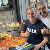 Ein Hauch grosser Sportwelt in Goldach: Wo sich Spieler vor dem Cuphit zur Pizza treffen