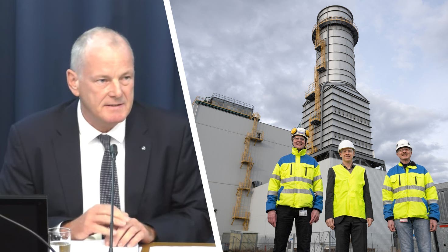 Viele Augen richten sich jetzt auf das Testgaskraftwerk der Firma Ansaldo im aargauischen Birr. (Alex Spichale)