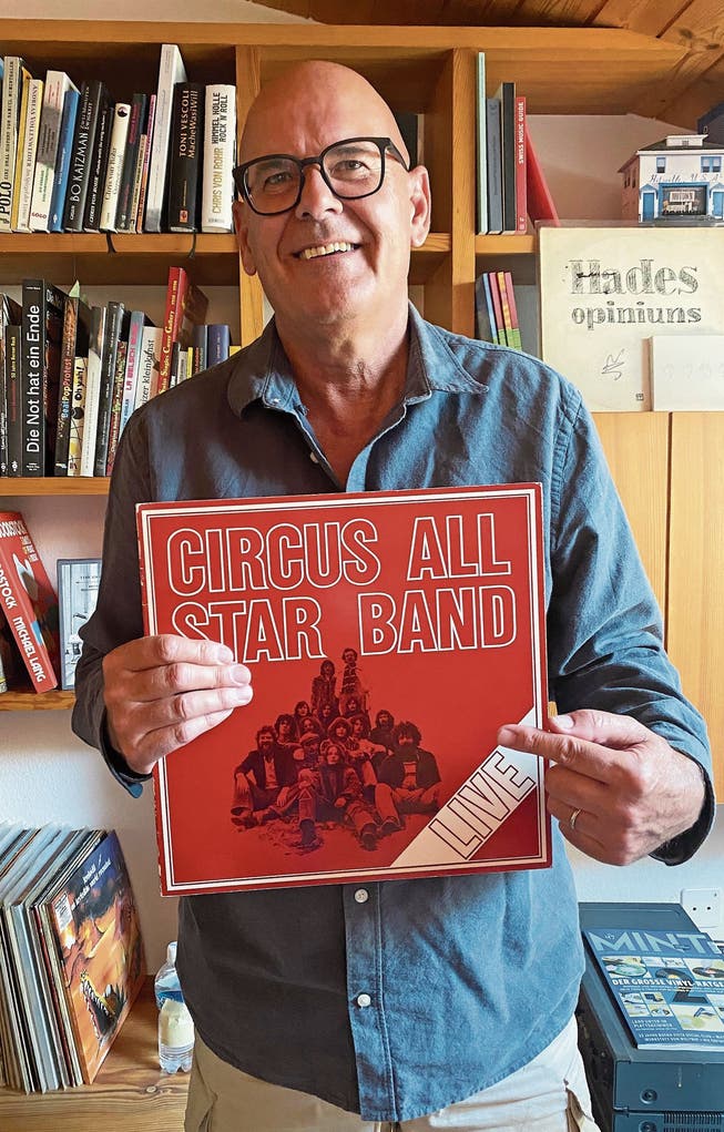 Stefan Künzli mit dem Album «Circus All Star Band - Live»