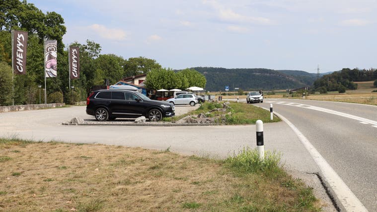 Auf einer Länge von 260 Metern wird vor dem «Chevy's Road Stop» das Tempolimit von 80 km/h auf 60 km/h reduziert. (Deborah Bläuer)