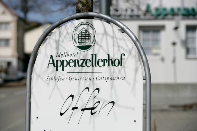Das Hotel und Restaurant Appenzellerhof war lange ein Familienbetrieb. Nun haben die Sozialen Dienste das Gebäude gemietet.