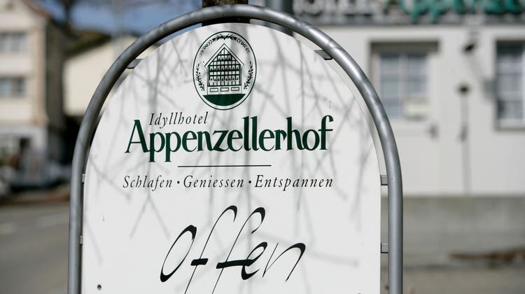 Das Hotel und Restaurant Appenzellerhof war lange ein Familienbetrieb. Nun haben die Sozialen Dienste das Gebäude gemietet. (Bild: Archiv/Ennio Leanza)