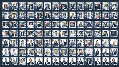Die Portraits von 376 Kandidierenden, die im Kanton Zug am 2. Oktober gewählt werden wollen. (Bilder: PD/Montage: Stefan Bogner)