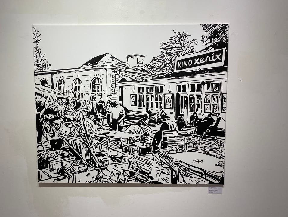 «Kanzlei Flohmarkt Zürich» von Stefan Mino Bächler.