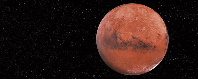 Die dünne Marsatmosphäre besteht zu 95 Prozent aus Kohlendioxid.
