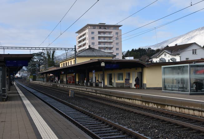 Bahnhof Grenchen Süd.