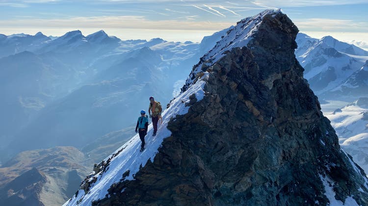 Aspirantin und Bergführer im Interview: «Wer von Ihnen würde auf dem Weisshorn vorangehen?»