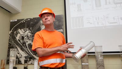Marcel Bieri, Werkleiter der Jura-Cement-Fabriken AG in Wildegg, kämpft mit explodierenden Strompreisen. (Henry Muchenberger)