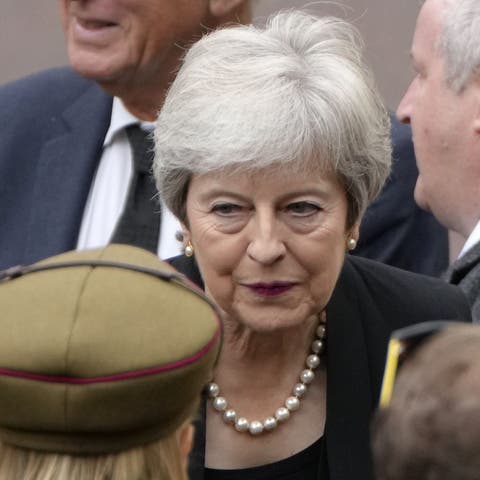 Die frühere britische Premierministerin Theresa May.