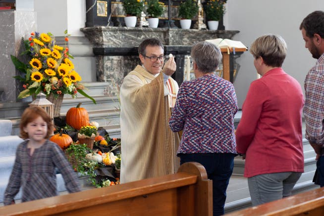 Daniel Krieg verabschiedet sich in einem Gottesdienst am Bettag nach 15 Jahren als Pfarrer von Altdorf.
