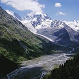 Gletschervorfeld im hinteren Teil des Rosegtals. (KEY)
