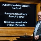 Bundesrat Ueli Maurer wehrte sich im Nationalrat gegen die Begehrlichkeiten aus dem Parlament. (Keystone)