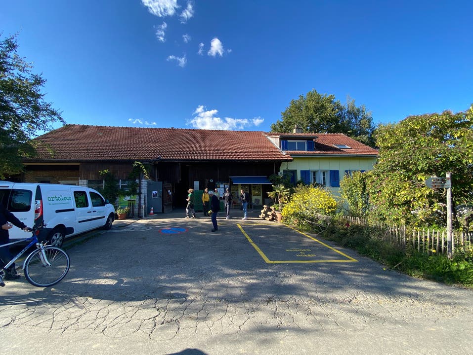 Der Besuch auf dem Shoppi-Tivoli-Hochhausdach war Teil einer Velo-Expedition der Regionale 2025. Diese startete beim Biohof Fondli in Dietikon.
