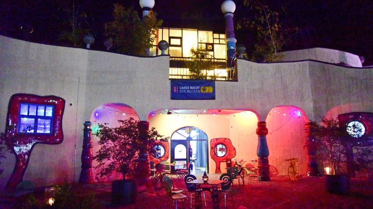 Auch das Hundertwasser-Haus in Altenrhein öffnet am 1. Oktober seine Türen zur Langen Nacht der Museen. (Bild: PD)