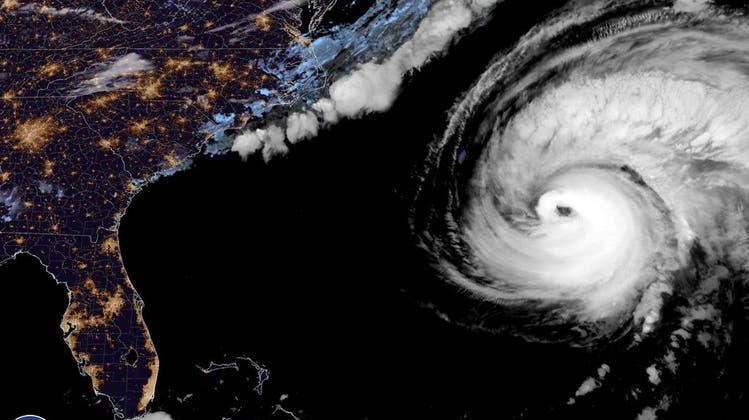 Der Hurrikan könnte sich abschwächen, bleibt aber ein gefährlicher Wirbelwind. (Keystone)