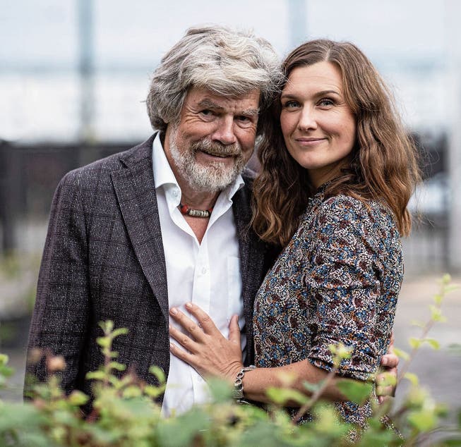 Reinhold Messner und seine Frau Diane haben zusammen ein Buch geschrieben.