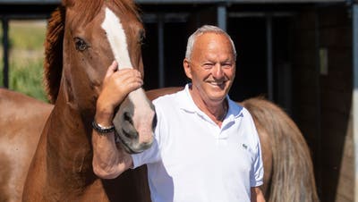 Seit seiner Kindheit ist Paul Annen mit Pferden verbunden. (Bild: Maria Schmid (Risch, 9. August 2022))