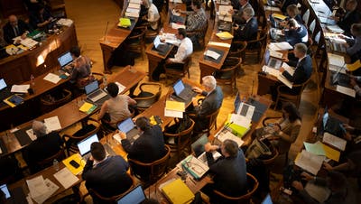 Die bürgerliche Mehrheit im St.Galler Kantonsparlament könnte in der kommenden Novembersession eine Steuersenkung für 2023 durchsetzen. (Bild: Benjamin Manser (Septembersession 2022))