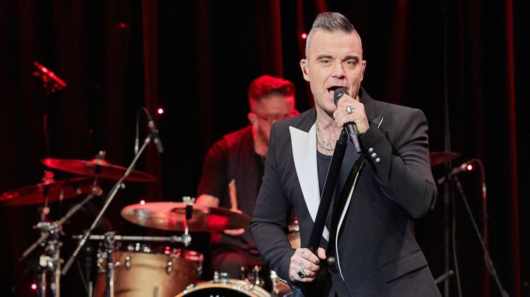 Robbie Williams bei einem Konzert 2019. (Keystone)