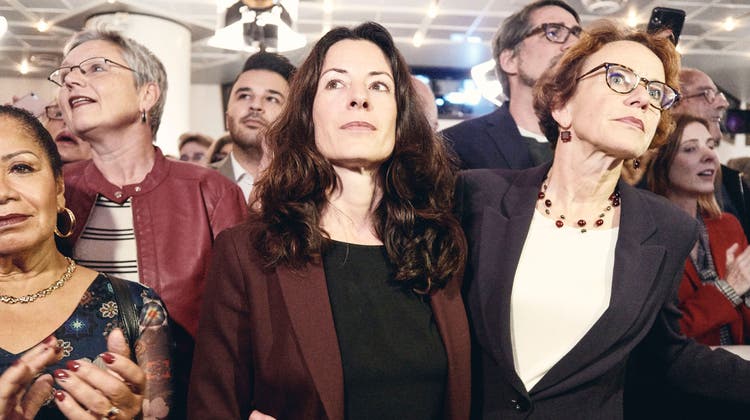Regierungsrätin Tanja Soland (links) budgetiert vorsichtig – ganz in der Tradition ihrer Vorgängerin Eva Herzog. (Foto: Roland Schmid)