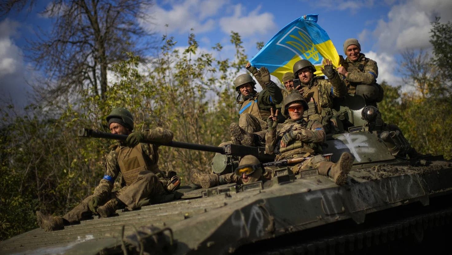 Ukrainische Truppen auf dem Vormarsch. (Keystone)
