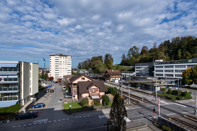 Im Gebiet rund um den Bahnhof Littau soll sich ein lebendiges Quartierzentrum mit Nahversorgungs- und Aufenthaltsmöglichkeiten entwickeln.